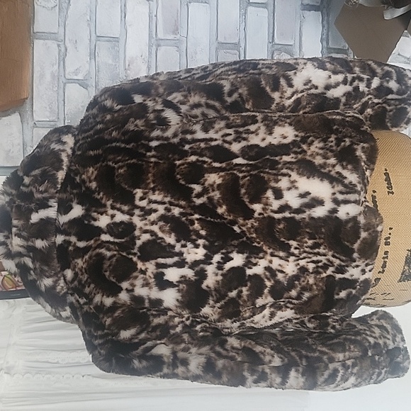 Band of the free faux fur jacket sz md - Picture 7 of 8